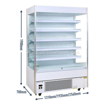 Upright Commercial Vegetable Refrigerator Fruit Refrigerator